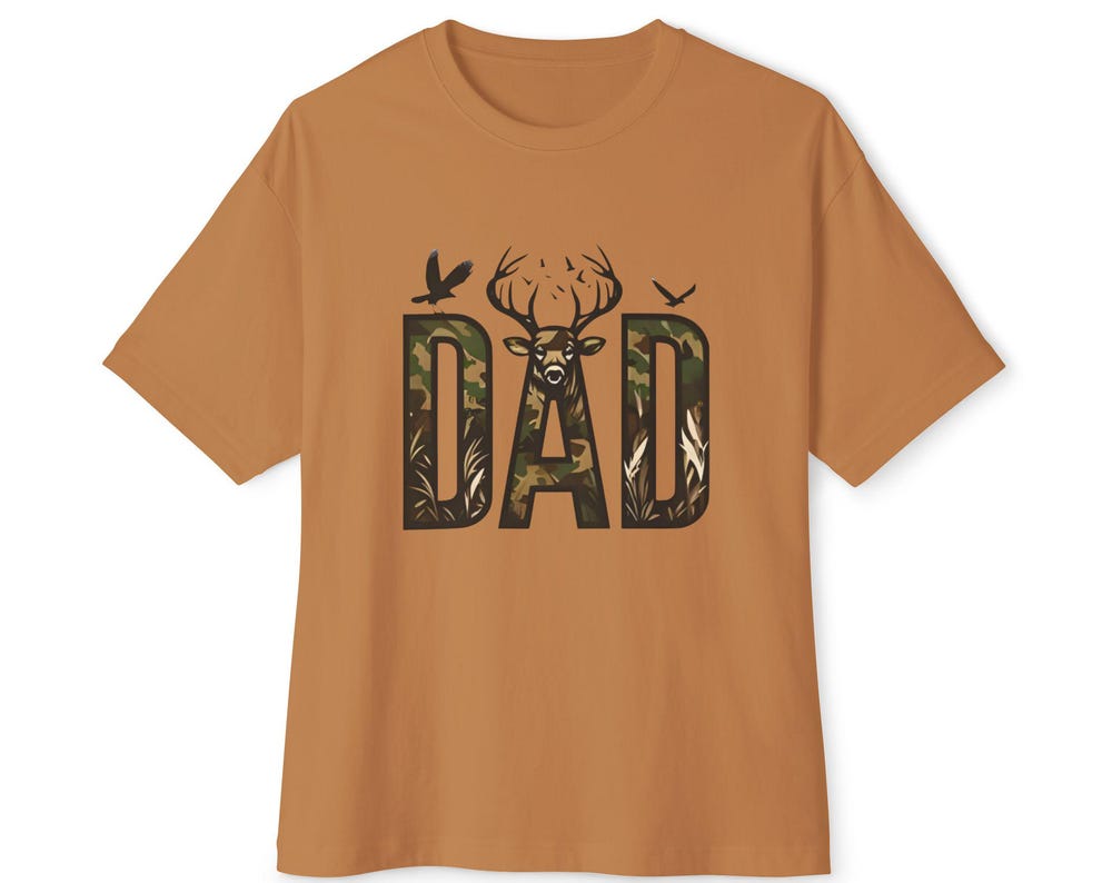 Camo Dad Boxy Tee