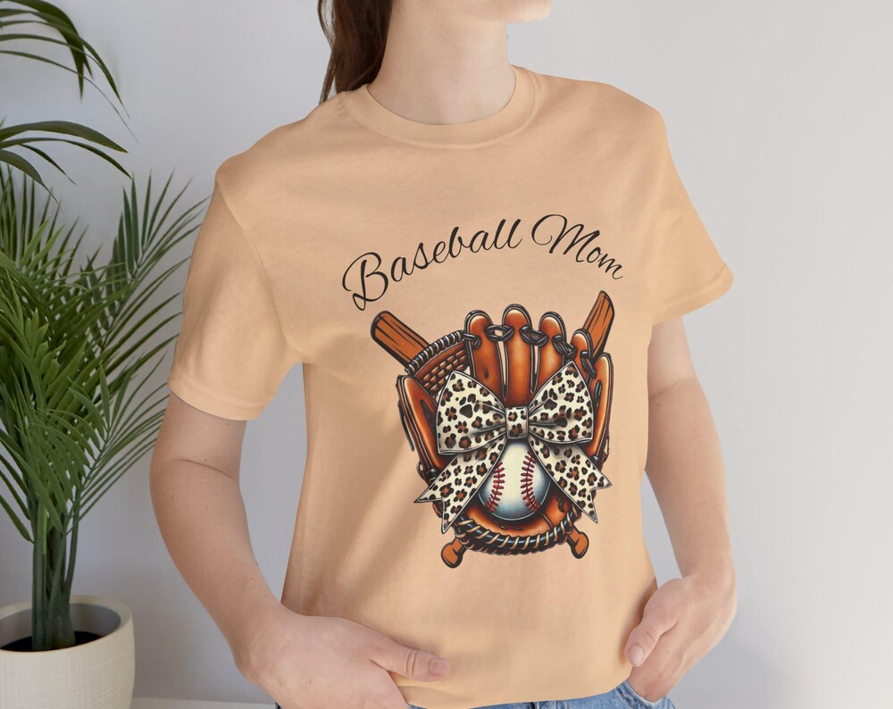 Personalized Baseball Mom Tee